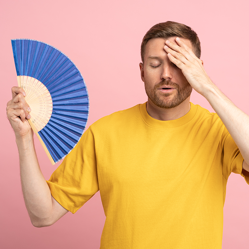 What causes hot flashes in men? 2 | Prometheuz HRT